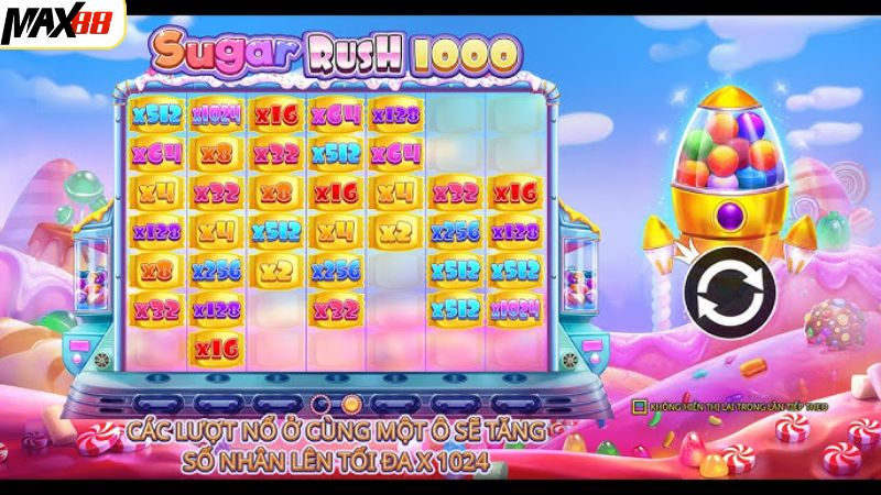 Nổ Hũ Sugar Rush - Bật Mí Kinh Nghiệm Quay Hũ Tại Max88 3 Các chiến thuật chơi nổ hũ Sugar Rush