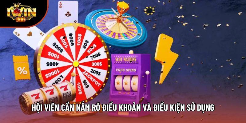 Hội viên cần nắm rõ điều khoản và điều kiện sử dụng