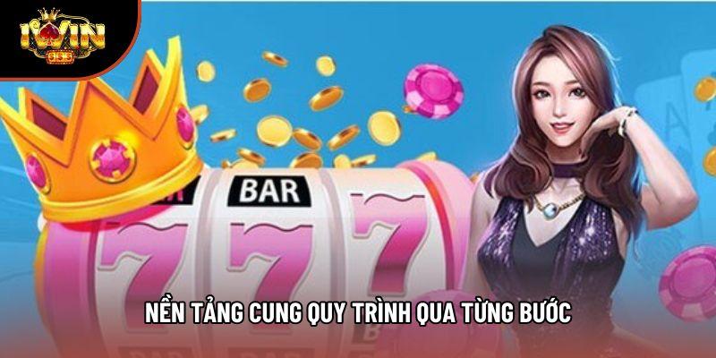 Nền tảng cung quy trình qua từng bước Nền tảng cung quy trình qua từng bước